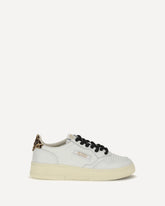 Medalist Low leather Sneakers - WHITE | Base Blu