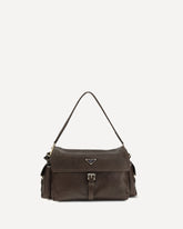 Explore large Shoulder Bag - BROWN | Base Blu
