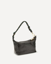Leather Handbag - GREEN | Base Blu