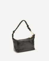 Leather Handbag - GREEN | Base Blu