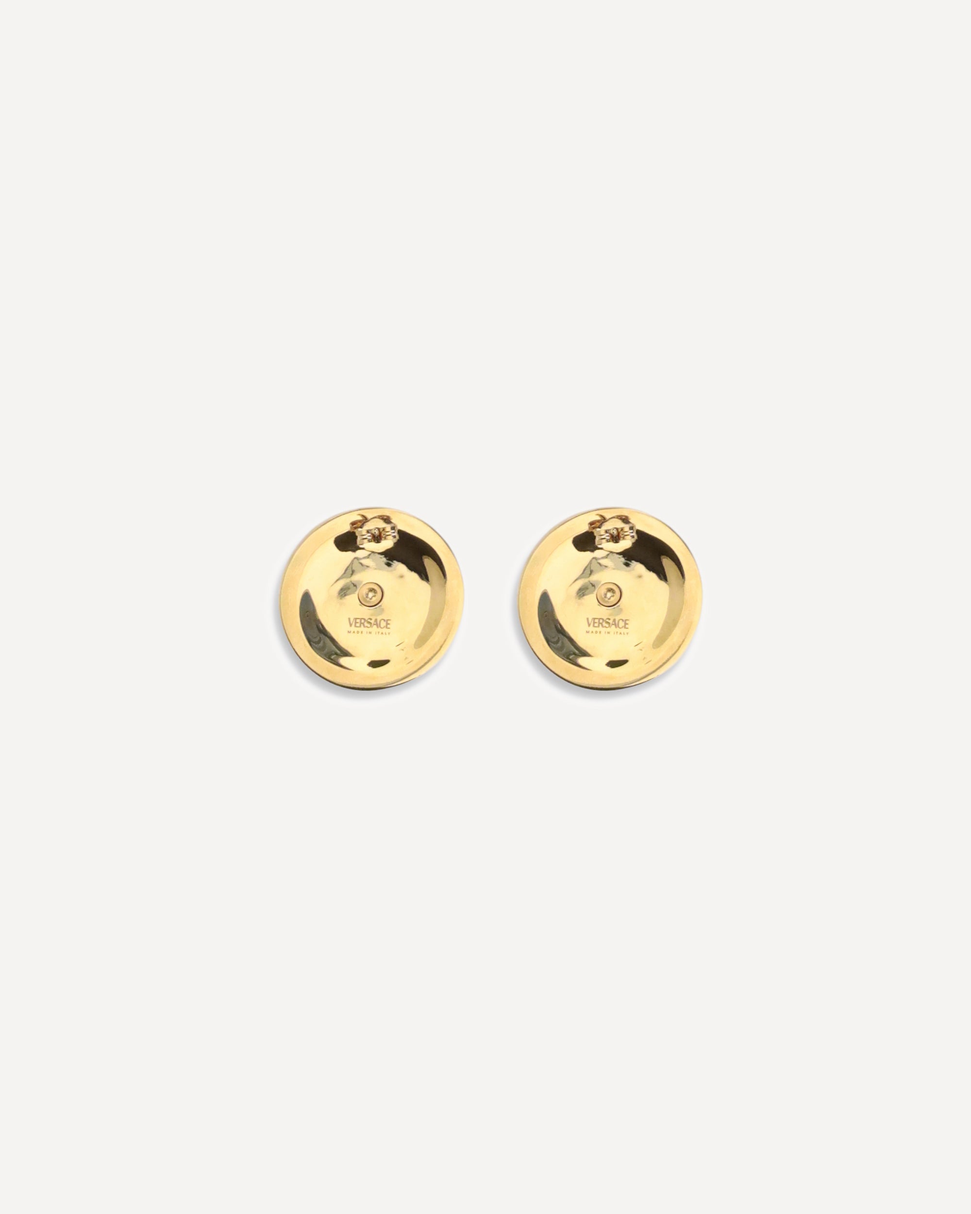 VERSACE ゴールド メデューサ　片耳 Greca and Medusa earrings in gold - Versace | Mytheresa