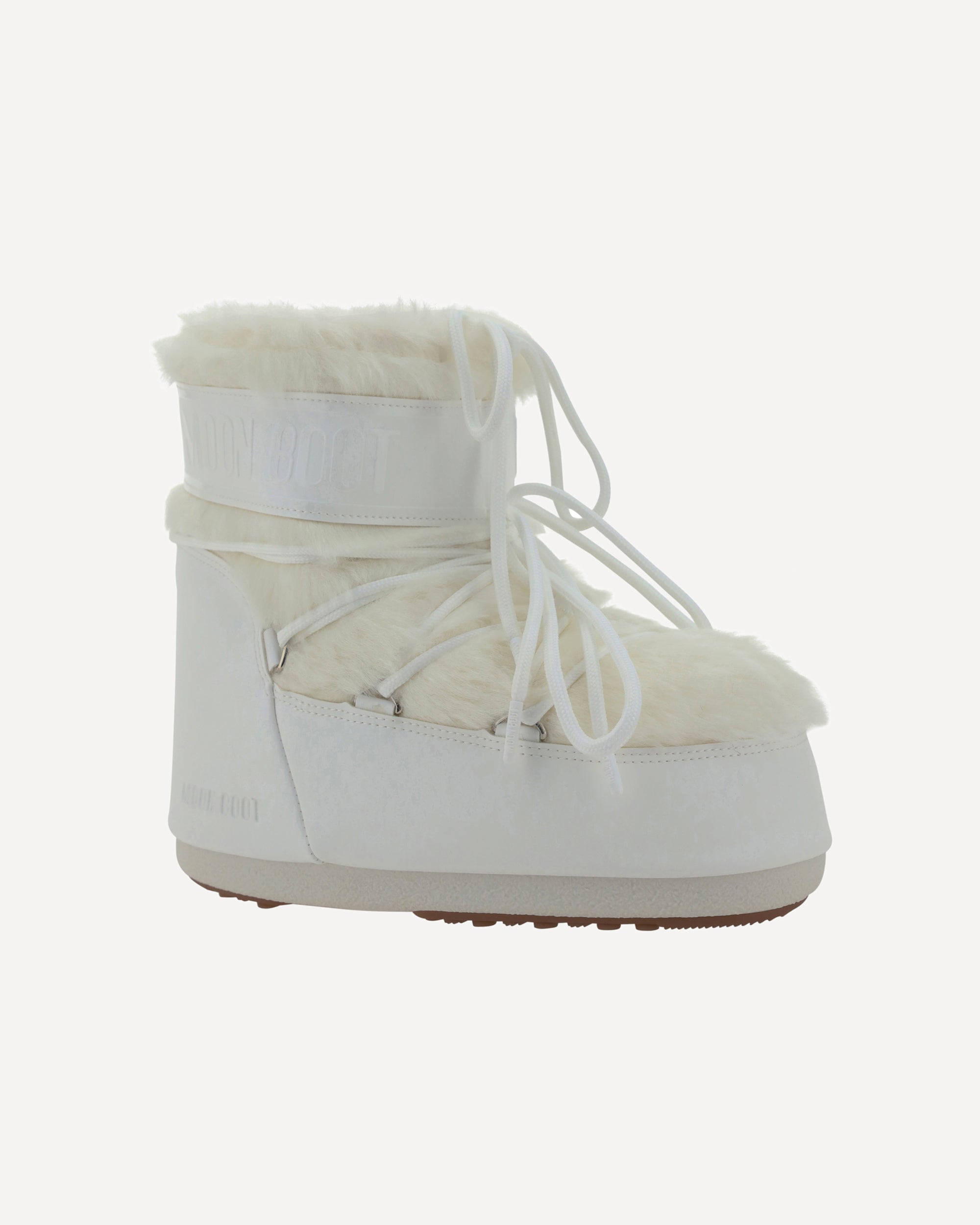 靴 Moon Boot Icon faux-fur  boots MOON BOOT Icon faux fur and faux leather snow boots | NET-A