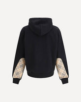 Hooded zip-up Sweatshirt - BLACK | Base Blu