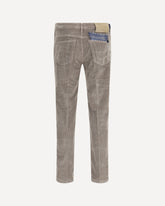 Pantaloni in velluto a costine - GRIGIO | Base Blu