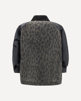 Leopard Bomber Jacket - MULTICOLOUR | Base Blu