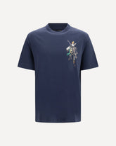 T-shirt Key Barbour x Paul Smith - BLU | Base Blu