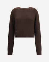 Cashmere Bad Romance Sweater - BROWN | Base Blu