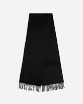 Dalia cashmere Scarf - BLACK | Base Blu