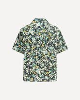 Shirt with an all-over Papier Floral - MULTICOLOUR | Base Blu