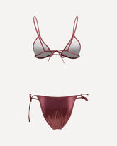 Metallic Swimsuit - BORDEAUX | Base Blu