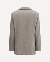 Giacca lurex a coste - ORO | Base Blu