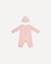 GG cotton piqué Baby gift Set - PINK | Base Blu