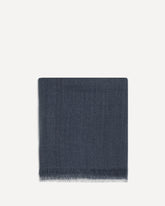 Silk and cashmere Scarf - BLUE | Base Blu