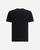 T-shirt in cotone con logo - NERO | Base Blu