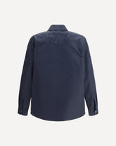 Giacca in cotone con ricami  - BLU | Base Blu