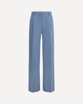 Cotton Chino Pants - LIGHT BLUE | Base Blu