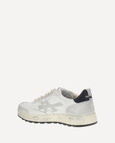 Leather Sneakers - WHITE | Base Blu