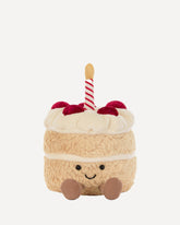 Amuseables Birthday Cake Plush Toy - BEIGE | Base Blu