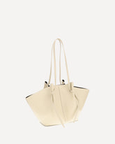 Borsa a Spalla Mochi grande - CREMA  | Base Blu