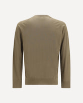Virgin wool Sweater - GREEN | Base Blu