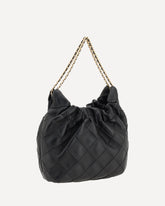 Borsa a Tracolla Fleming Mini Hobo - NERO | Base Blu