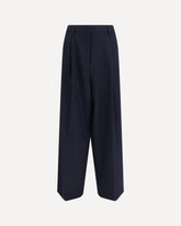 Fluid techno-tailoring Trousers - BLUE | Base Blu