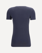 Cotton T-shirt - BLUE | Base Blu