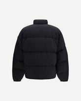 Sterling Tonal Disc Puffer Jacket - BLACK | Base Blu