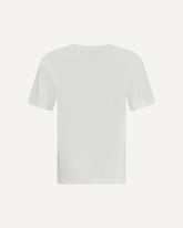 T-shirt in Cotone con stampa grafica Apollon Dyonisos - BIANCO | Base Blu