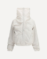 High collar Jacket - GREY | Base Blu