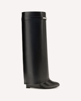 Leather Shark Boots - BLACK | Base Blu