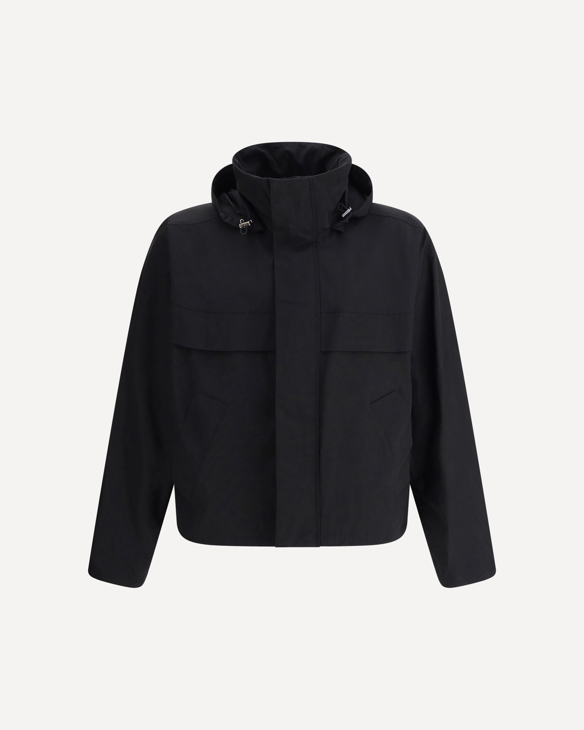BOTTEGA VENETA Hooded Jacket BLACK | Base Blu BOTTEGA VENETA Hooded Jacket BLACK | Base Blu