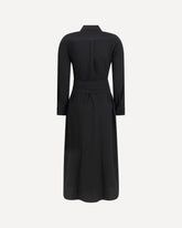 Silk Dress - BLACK | Base Blu