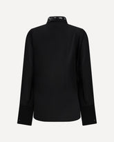 Georgette Shirt - BLACK | Base Blu