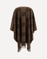 Poncho in cashmere - MARRONE | Base Blu