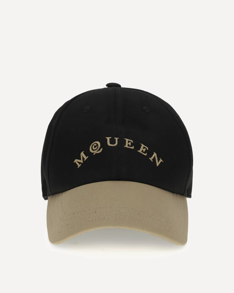 ALEXANDER McQUEEN Baseball Cap BLACK | Base Blu