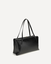 Medium Goji Pillow Shoulder Bag - BLACK | Base Blu