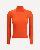 Top Dolcevita  - ARANCIONE | Base Blu