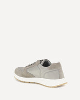 Sneakers Prax 01 in re-nylon - GRIGIO | Base Blu