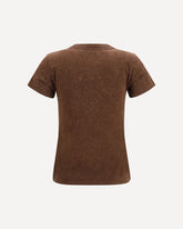 Banana cotton T-shirt - BROWN | Base Blu