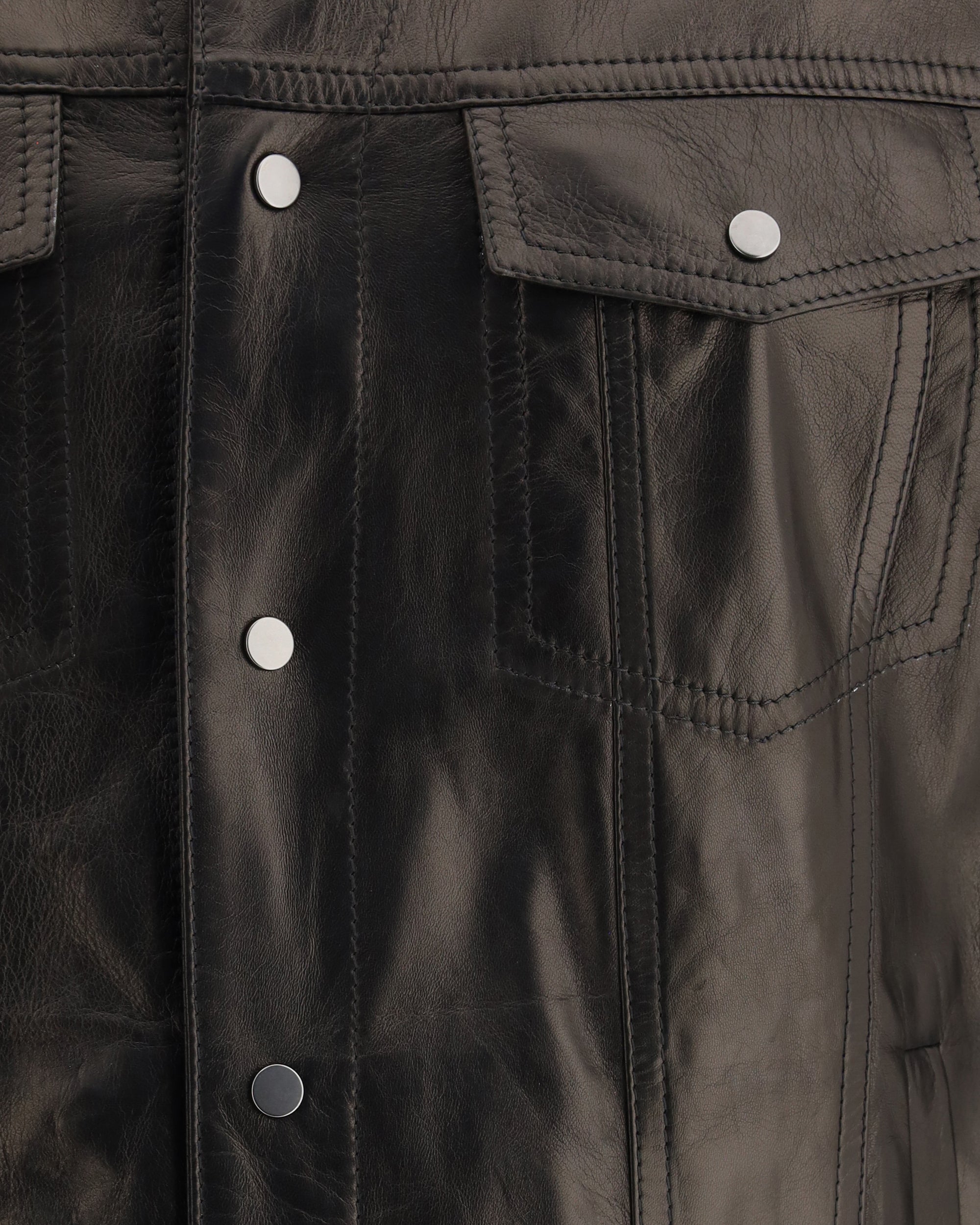 SALVATORE SANTORO Leather Jacket BROWN | Base Blu