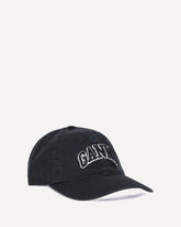 Cappellino da Baseball con logo - NERO | Base Blu