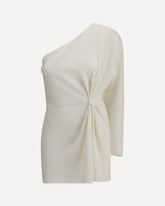 Cady Couture one-shoulder Top - CREAM | Base Blu