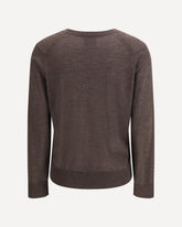 Julio cashmere Sweater - BROWN | Base Blu