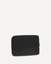 Medium Superlight FF Zucca fabric Beauty Case - BLACK | Base Blu
