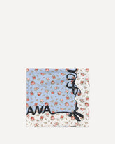 Silk Scarf with rose print - MULTICOLOUR | Base Blu