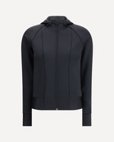 Felpa in jersey tecnico strutturato  - NERO | Base Blu