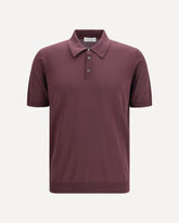 Polo in cotone regular - VIOLA | Base Blu
