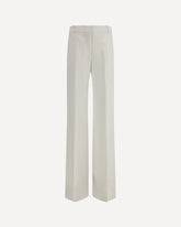 Viscose Palazzo Pants - WHITE | Base Blu