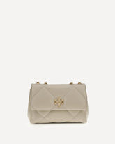 Kira Diamond Small Shoulder Bag - CREAM | Base Blu